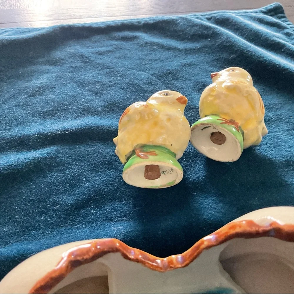 Vintage salt and pepper shakers